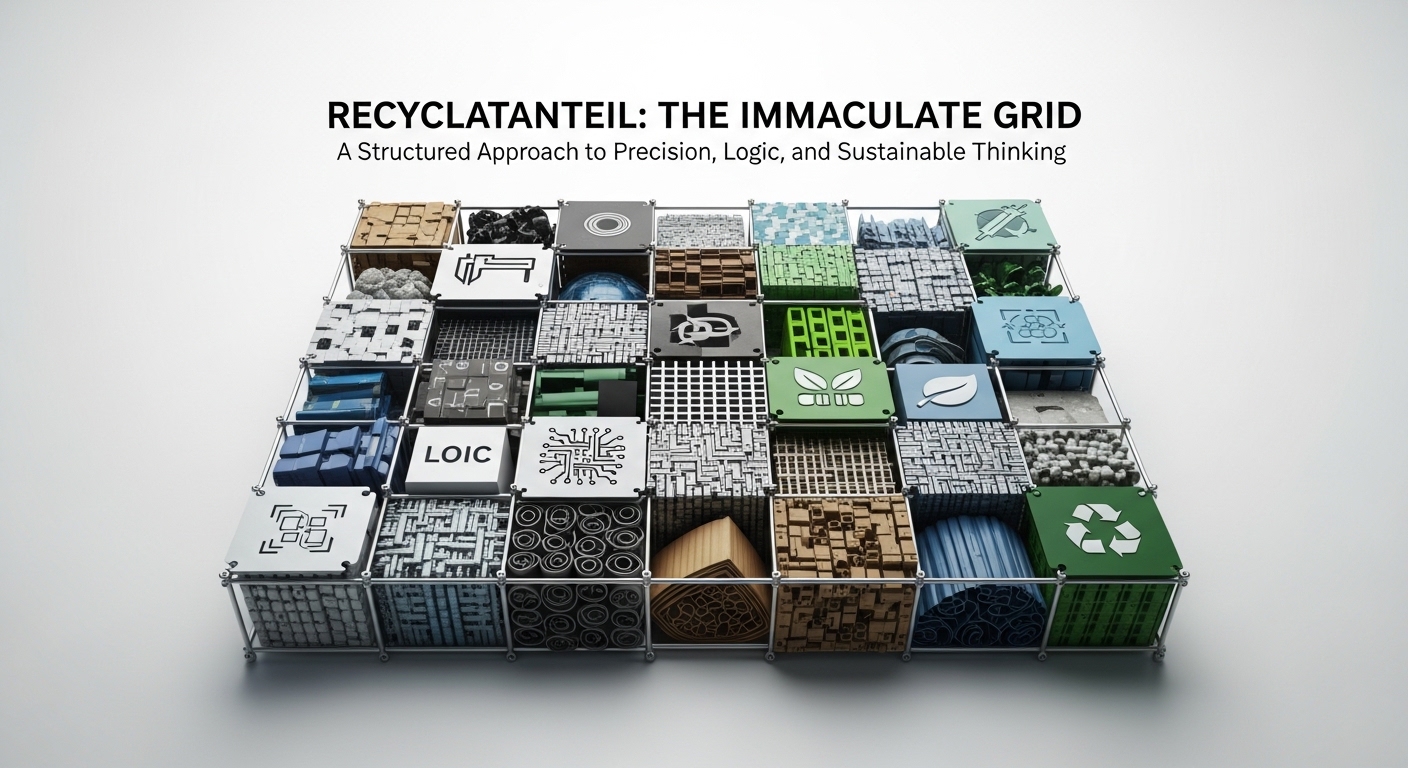 Recyclatanteil: The Immaculate Grid A Structured Approach to Precision, Logic, and Sustainable Thinking