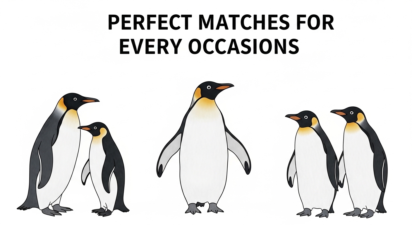 types of penguins: Perfect Matches for Every Occasion